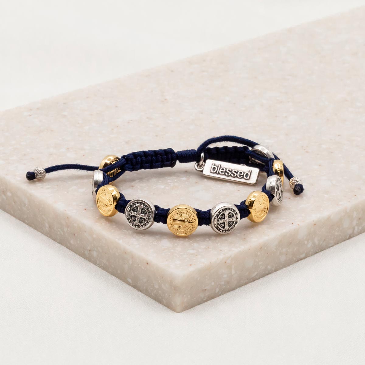 Red, White and Blue Benedictine Blessing Bracelets