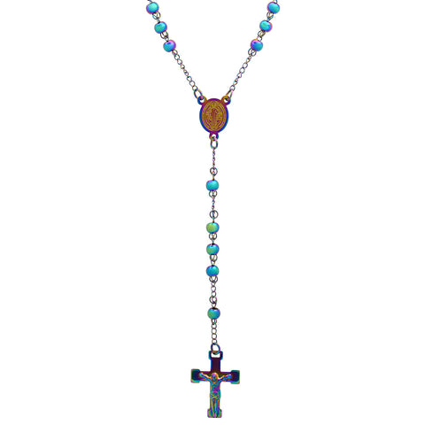 Multi Ip Stainless Steel Rosary
