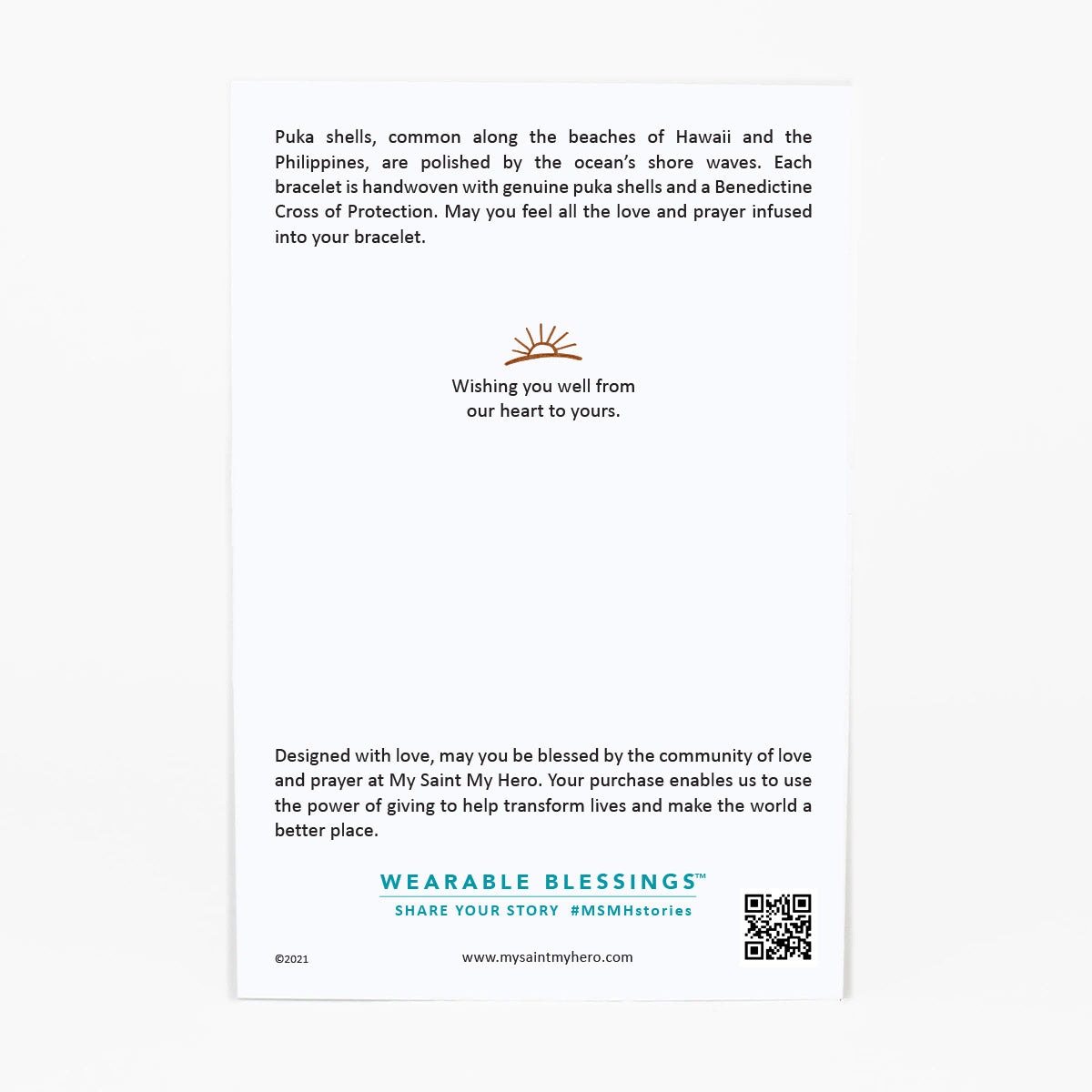 Aloha Blessing Bracelet - Giving Back to Hawaii Salvation Army Wildfire Relief