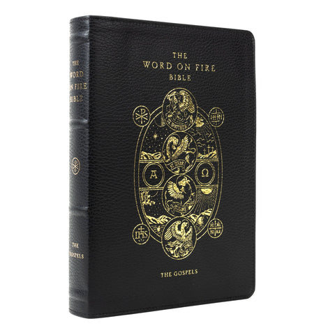 The Word on Fire Bible (Volume I): The Gospels - Leather