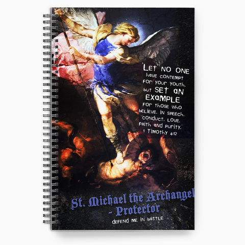 Teen Chastity Boy - St. Michael the Archangel Writing Journal