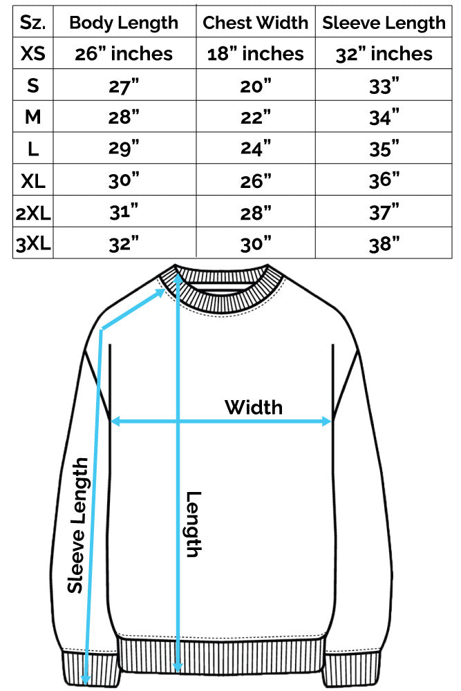 Perhaps You Were Born Crewneck Sweatshirt