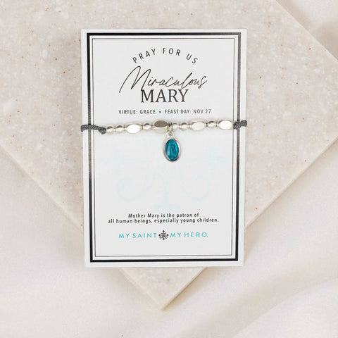 Miraculous Mary Enamel Little Saints Bracelet