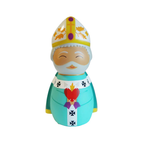 Saint Augustine of Hippo Shining Light Doll