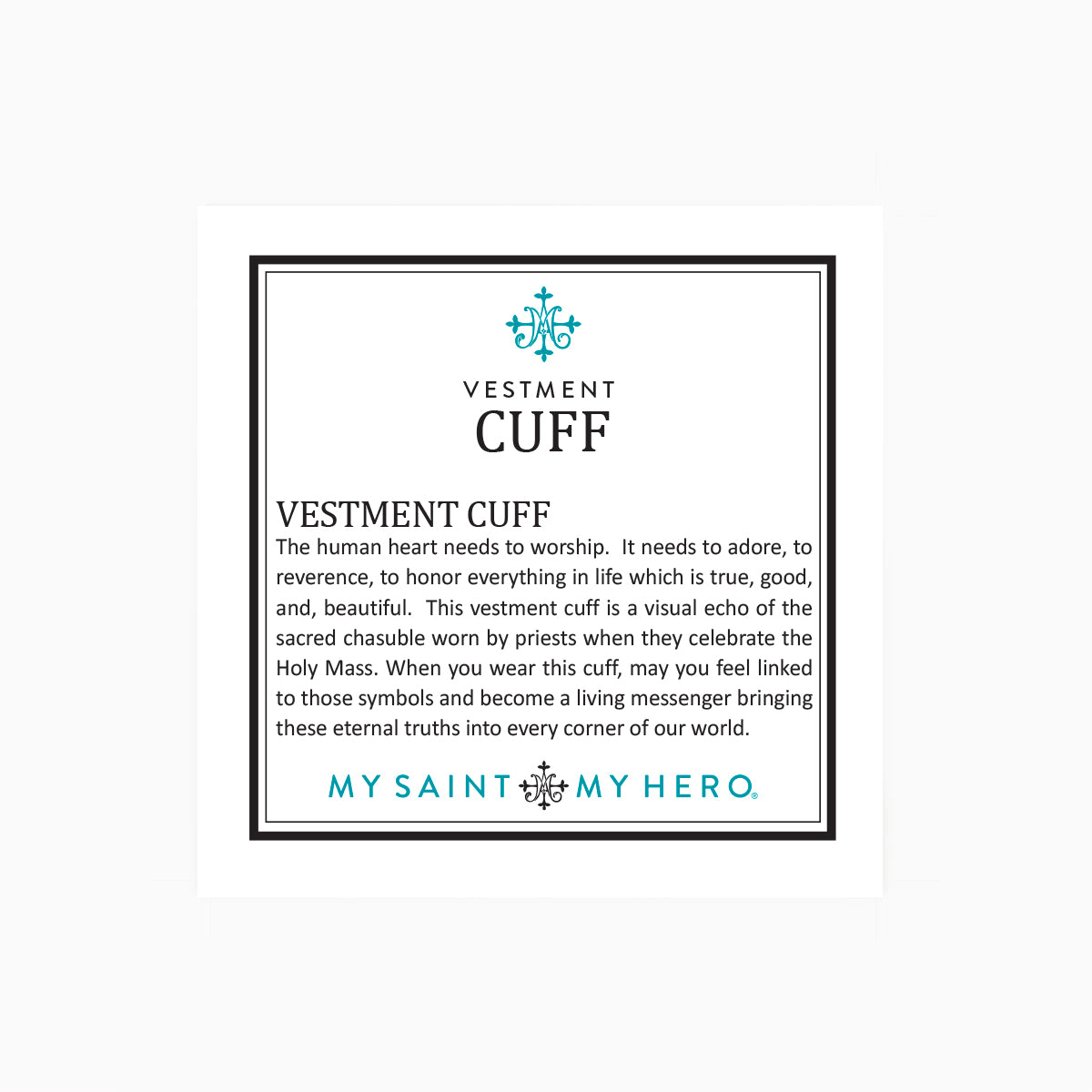 Vestment Cuff Bracelet