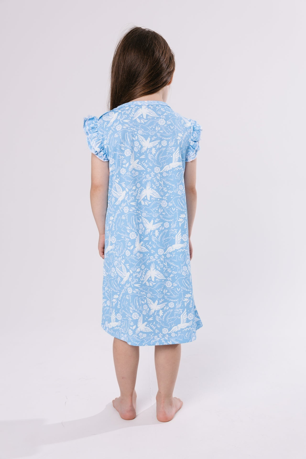 Birds of the Air PJ Girls Nightgown Polyester