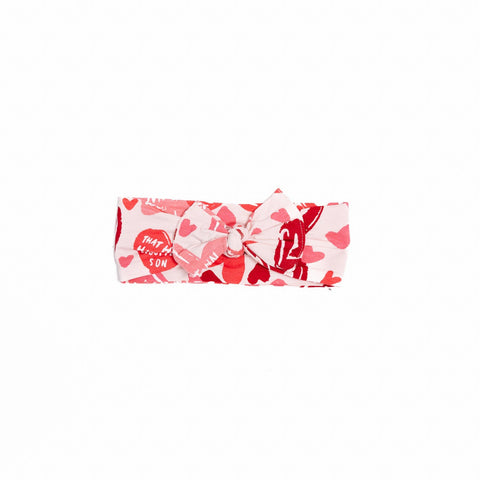 John 3:16 Pink Headband Bamboo