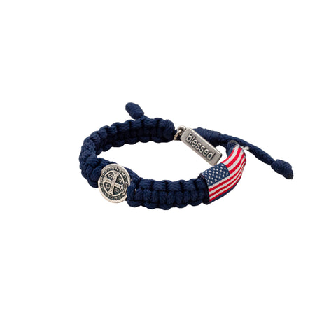 God Bless America for Kids and Teens United Bracelet