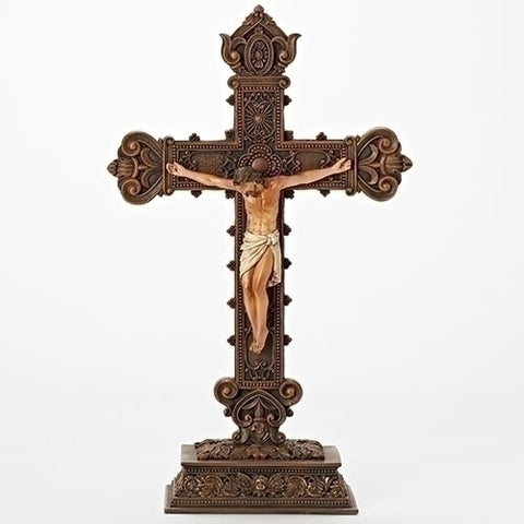 14.5"H Standing Crucifix