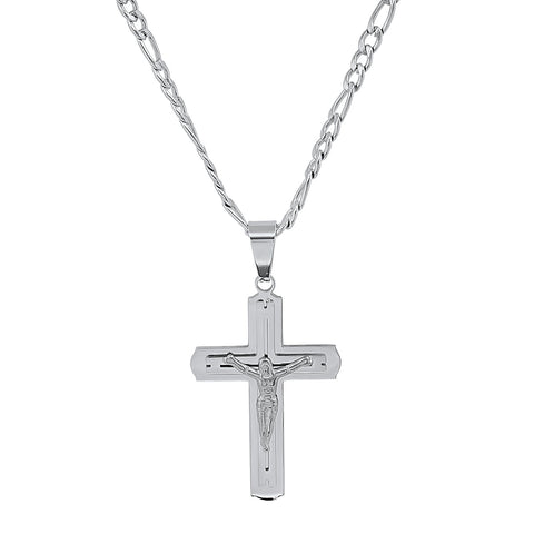 Stainless Steel Crucifix Pendant