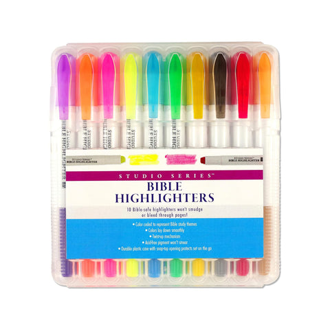 Bible Highlighters 10-Pack