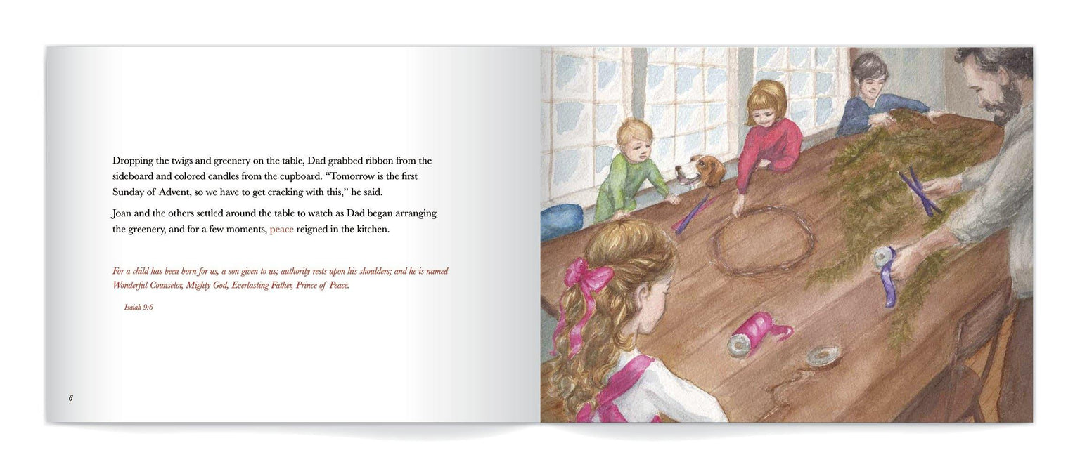An Advent Hope: A Children's Book about Family Advent Traditions