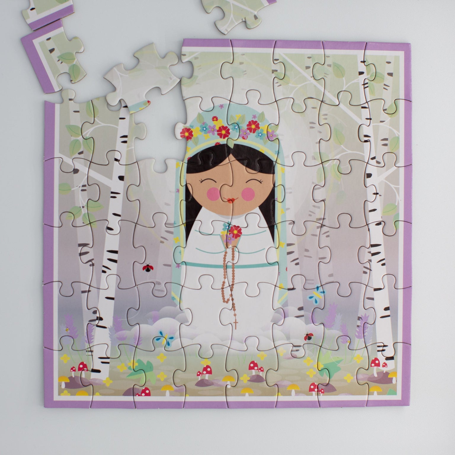 Our Lady of the Woods Mini Puzzle