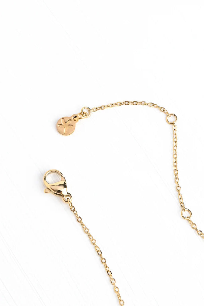 Fairtrade Turquoise Cross Necklace