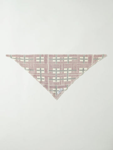 Prophecy Plaid Pet Bandana Cotton