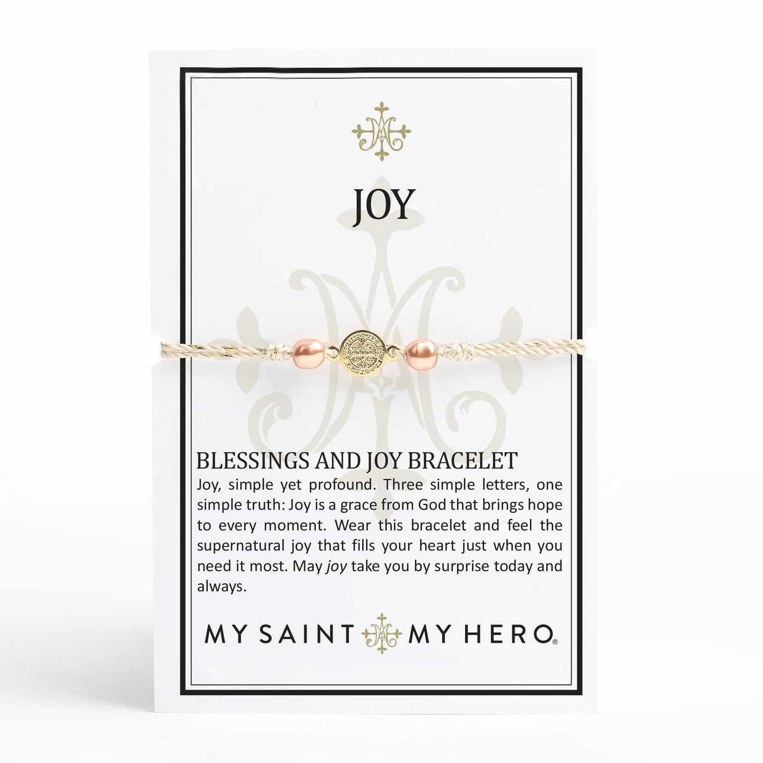 Blessings and Joy Bracelet - Metallic