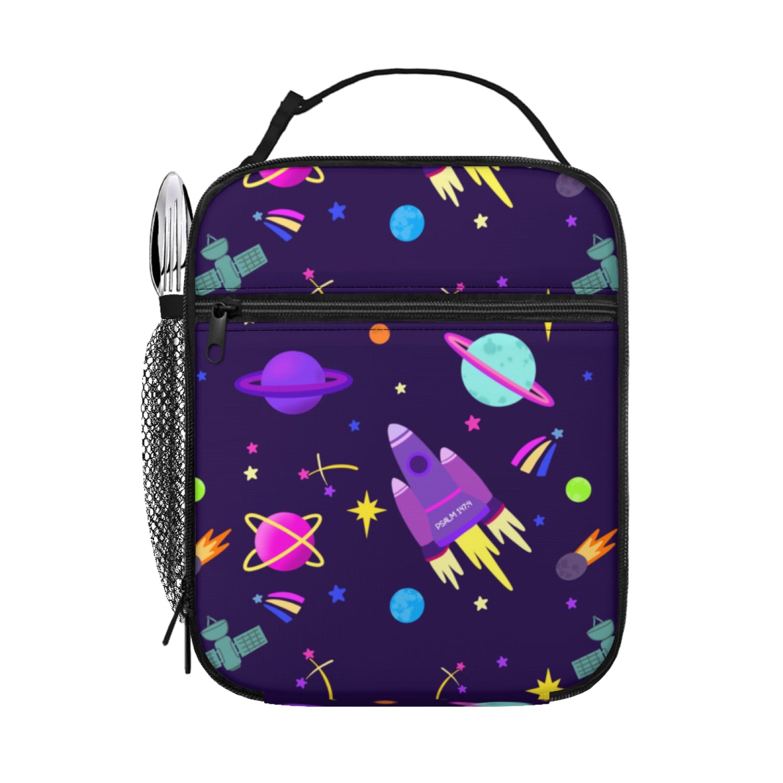 Purple Shooting Stars Backpack Bundle