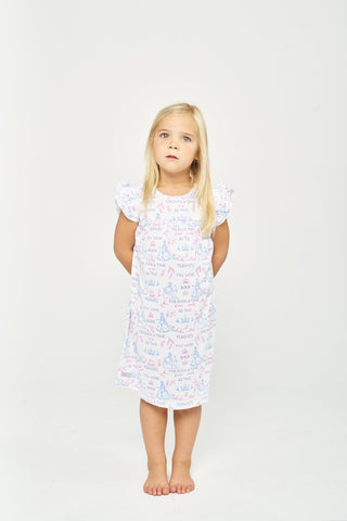 Queen Esther PJ Girls Nightgown Polyester
