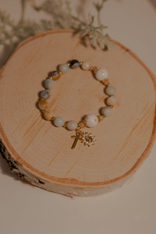 Stretch Decade Bracelet - Blessed Mother