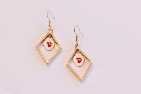 Geometric Sacred Heart