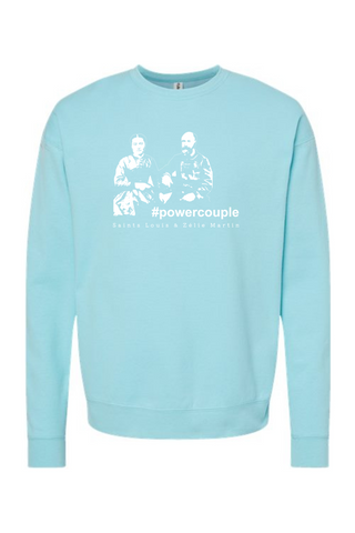 #powercouple, Louis & Zelie Martin - Crewneck Sweatshirt