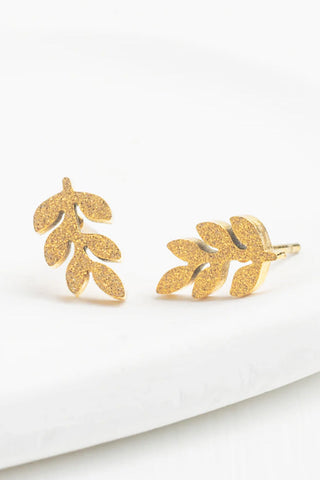 Fair-Trade Gold Grafted-In Earrings