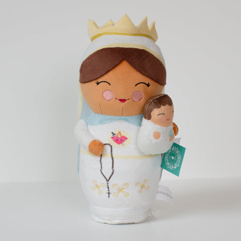 Our Lady of the Rosary - Hail Mary Audio Plush Doll