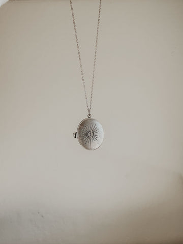 Monstrance Silver Locket