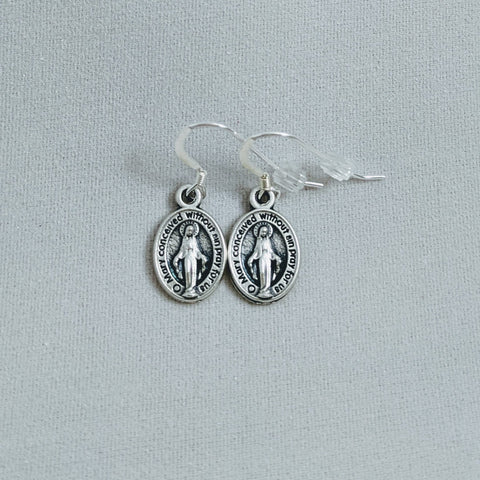 Miraculous Medal Earrings