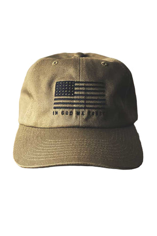 God We Trust Unstructured Hat