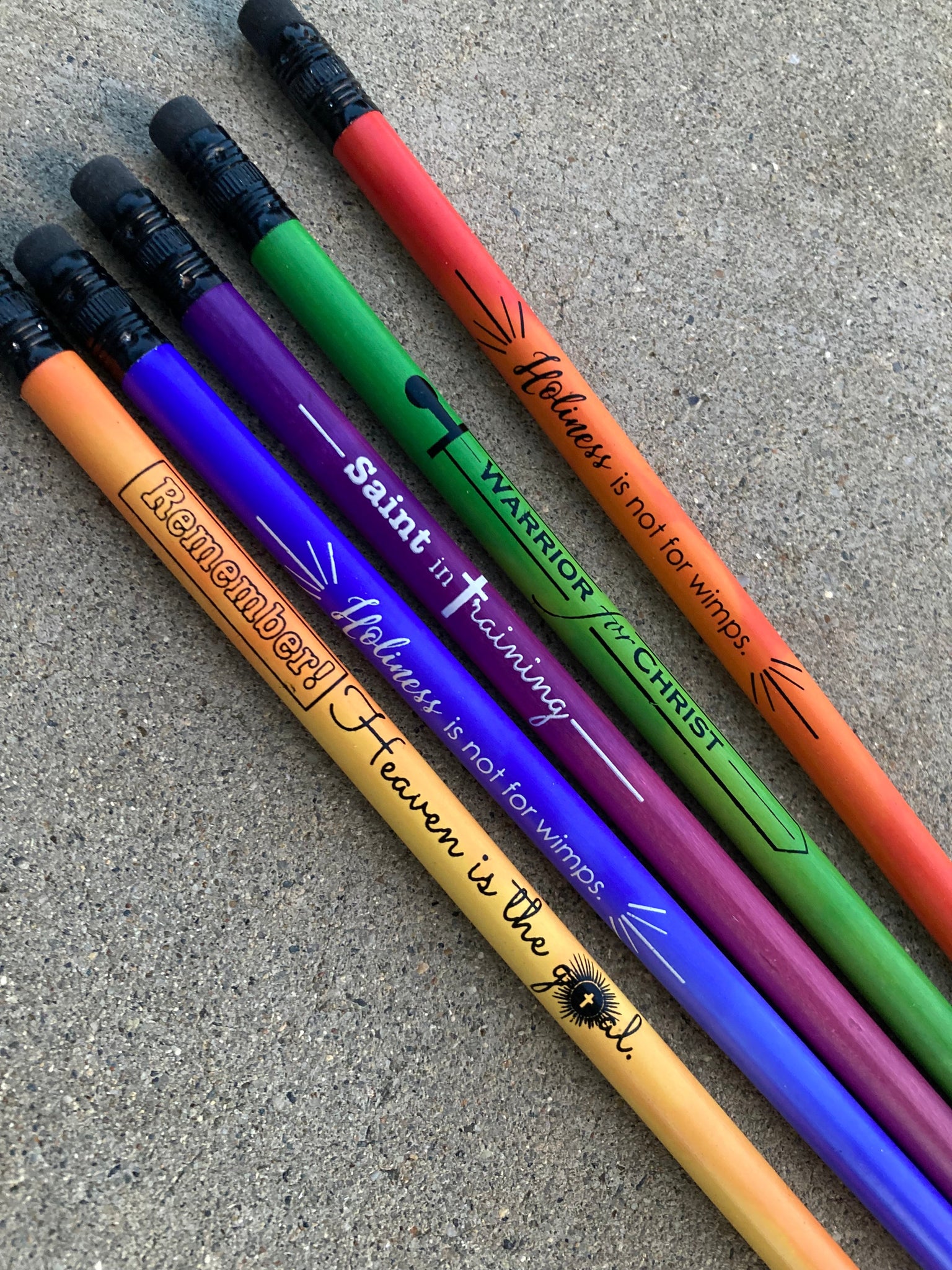 Color Changing Saintly pencils- variety pack