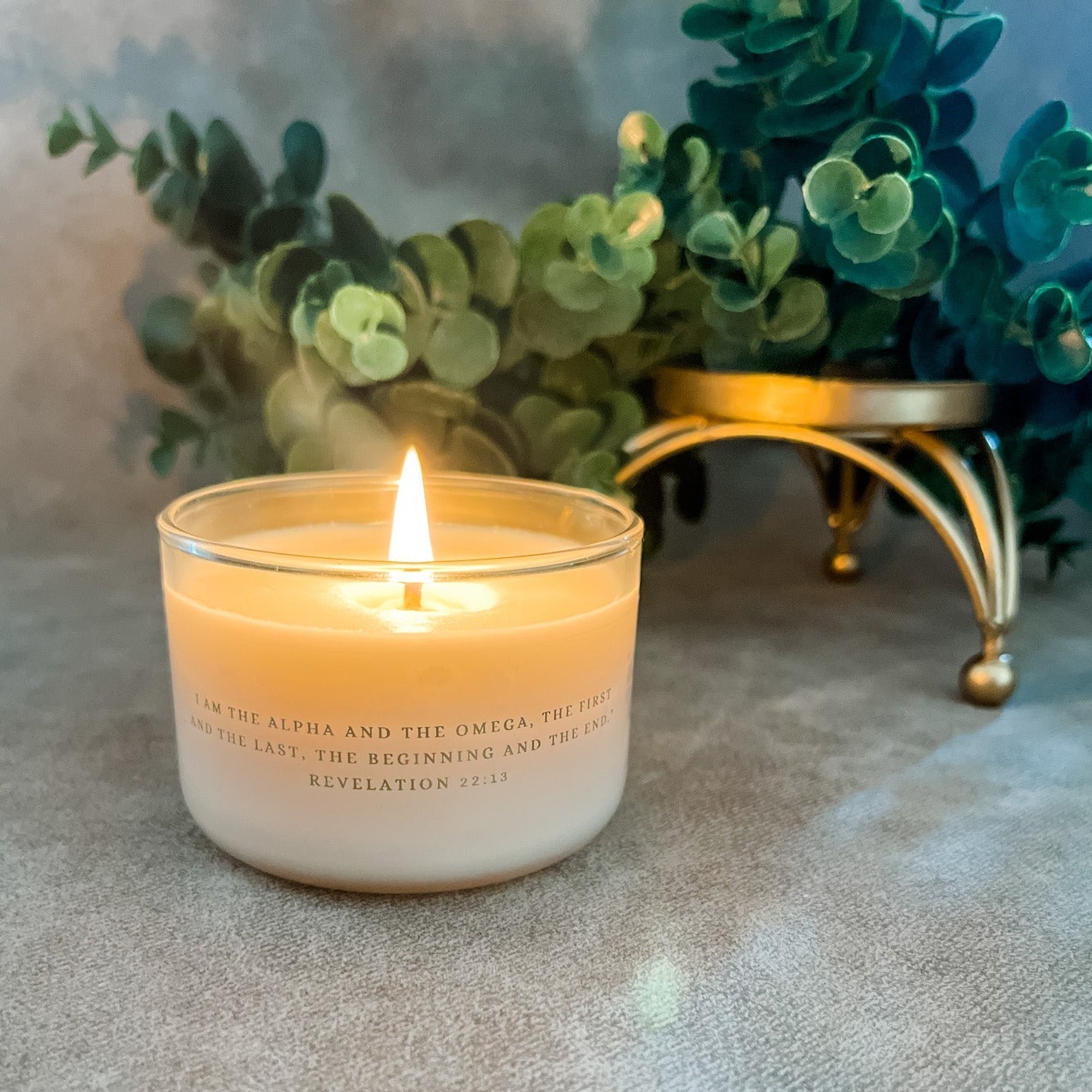 Chrism Essence Infused Candle