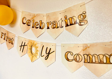 First Holy Communion Banner