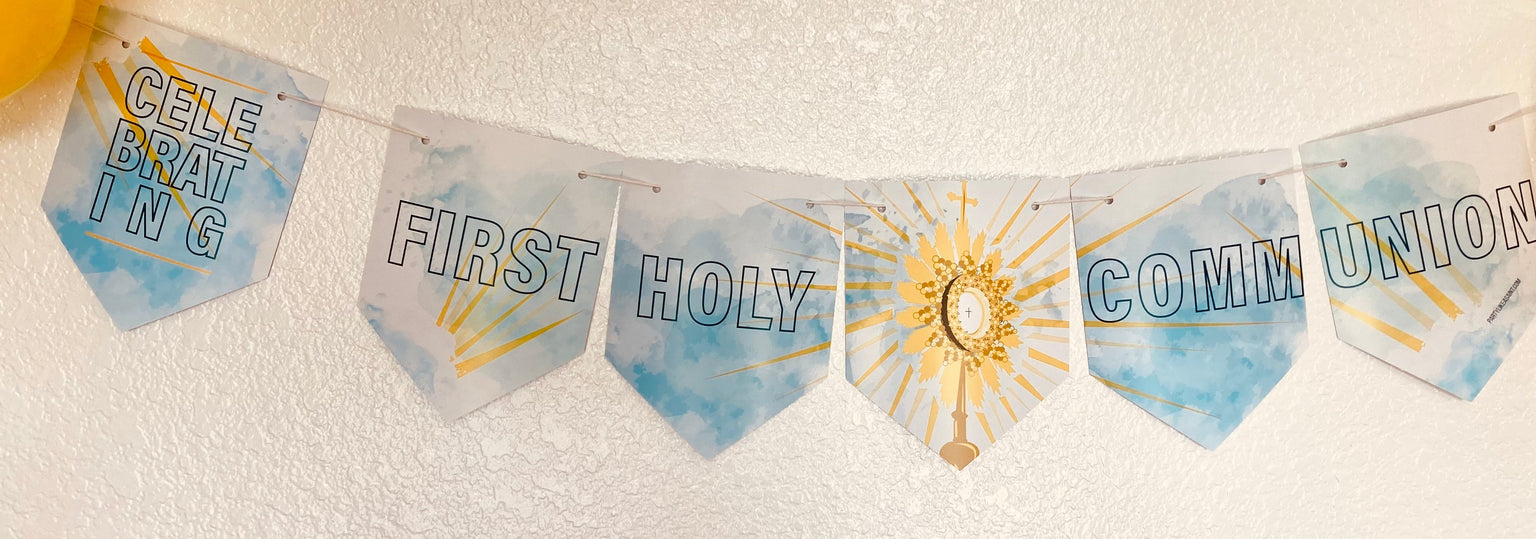 First Holy Communion Banner