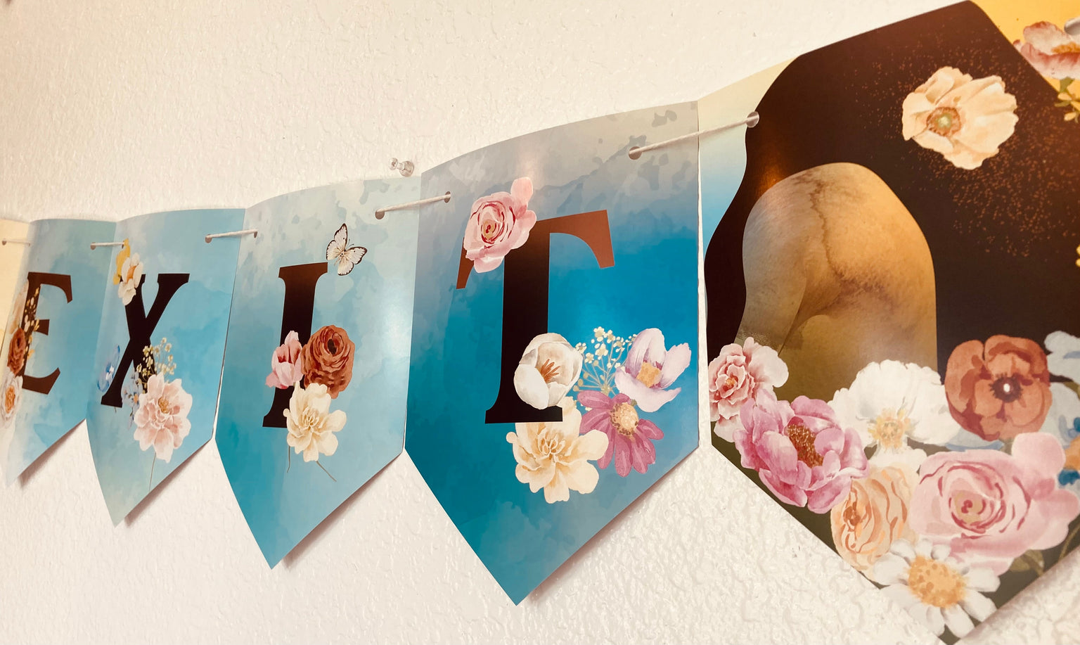 Resurrexit Easter Pennant Banner -- in Latin