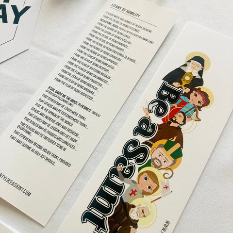 Be a Saint Bookmark