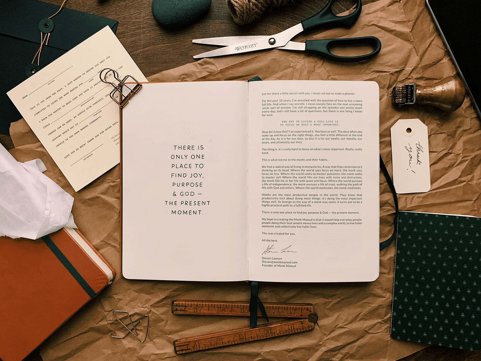 Monk Manual 90-Day Planner