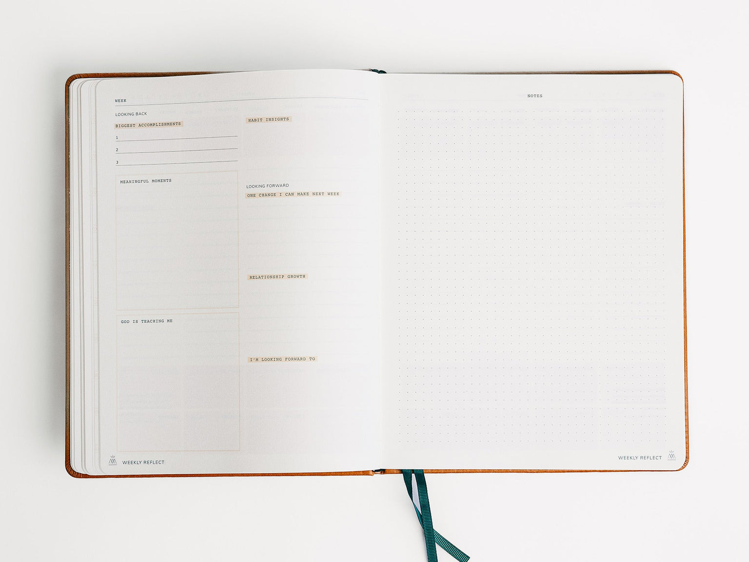 Monk Manual Weekly Planner