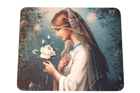 Our Lady of the Mystical Rose Mouse Pad