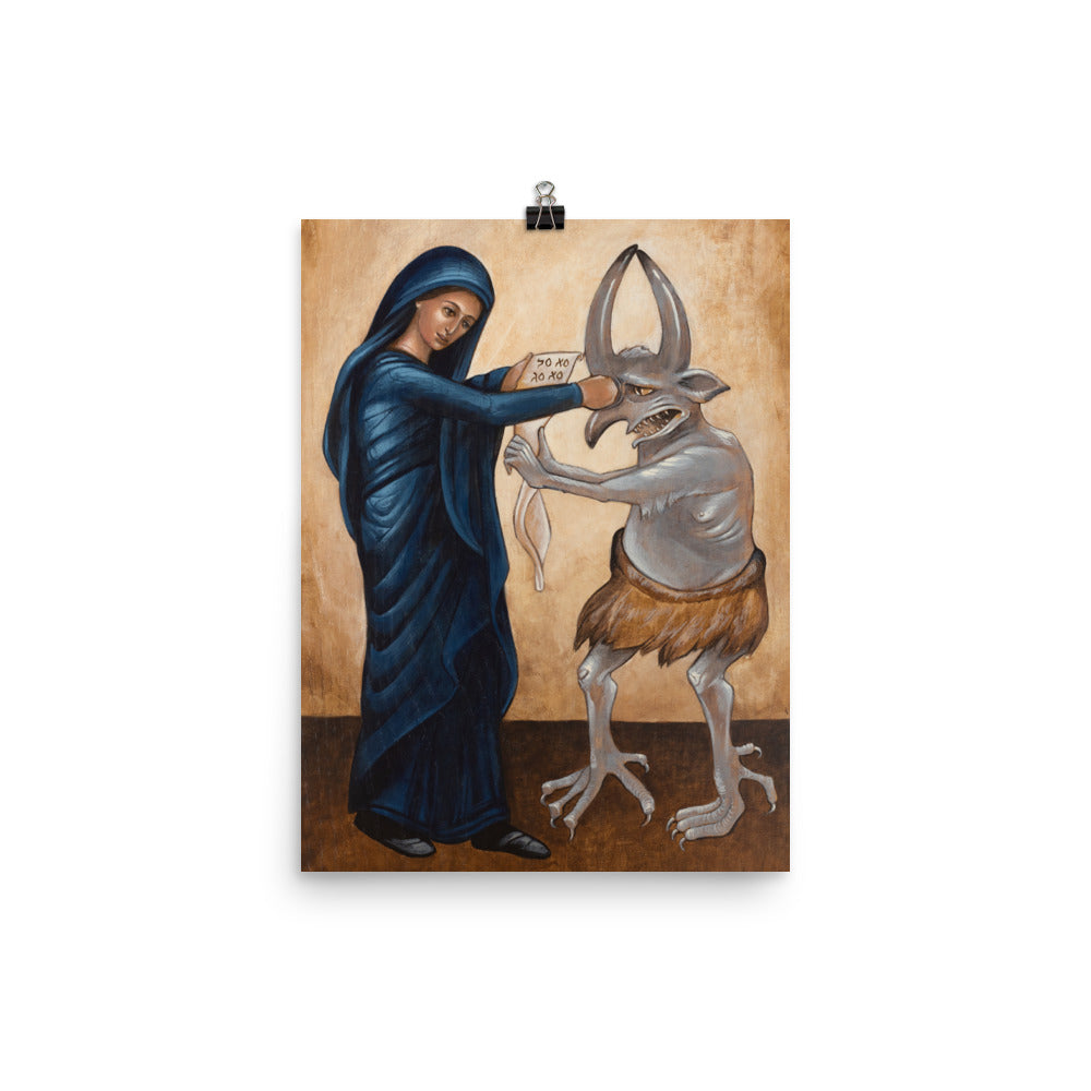 Hail Mary, Full of Grace, Punch the Devil in the Face