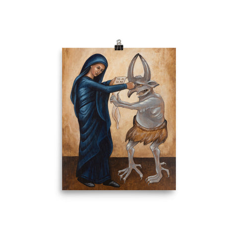 Hail Mary, Full of Grace, Punch the Devil in the Face