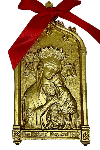 Our Lady of Perpetual Help Ornament