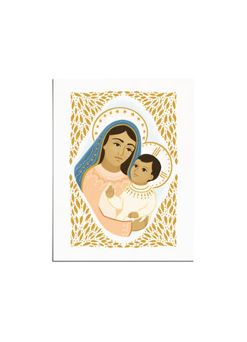 Print: Mary & Jesus, 8x10