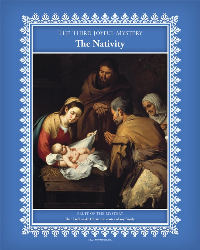 Mysteries of the Rosary Posters [Set of 20]