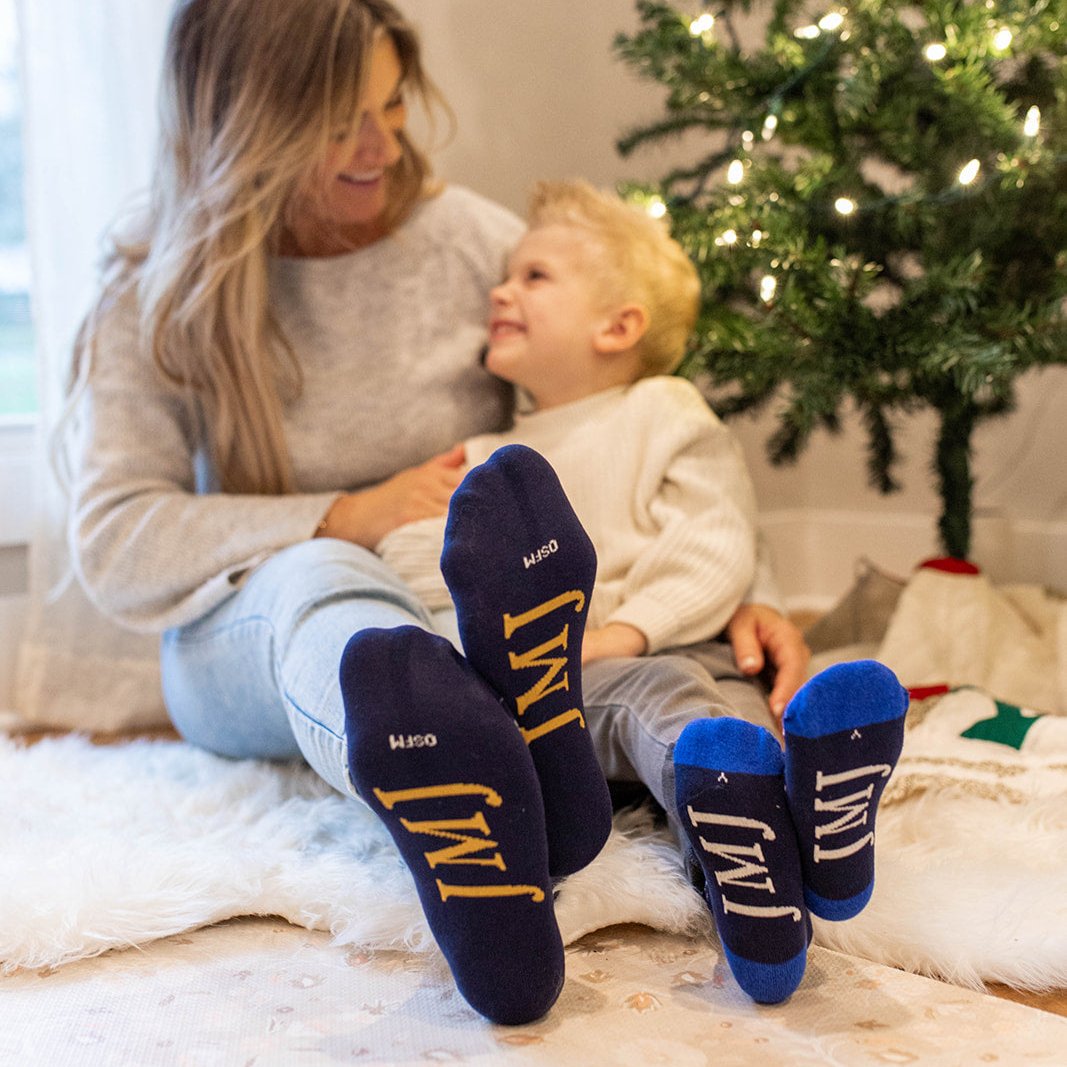 Holy Family Christmas Socks