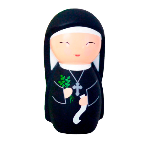 Saint Hildegard of Bingen Shining Light Doll