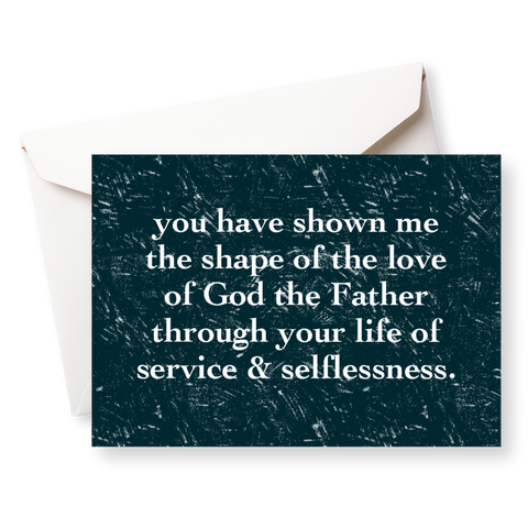 Spiritual Father Card