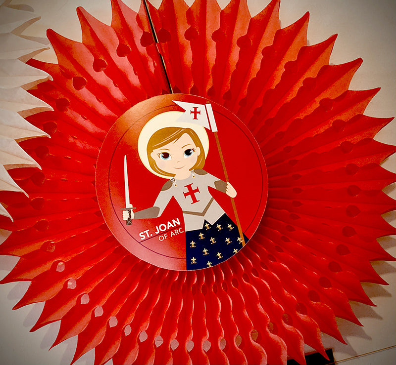 All Saints Day Tissue Paper Fan decorations