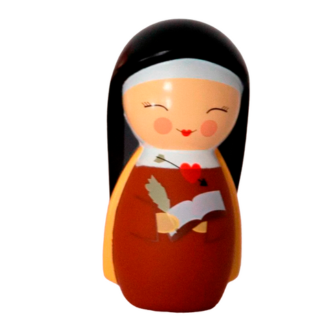 St. Teresa of Avila Shining Light Doll