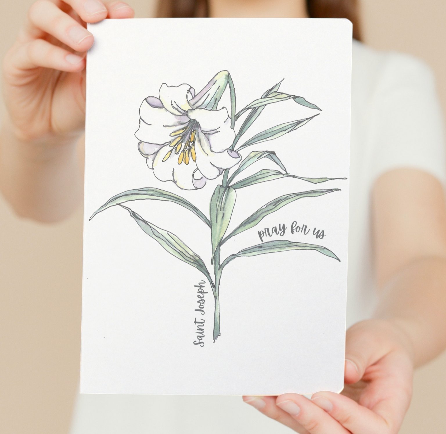 Saint Joseph Print - Catholic Wall Art